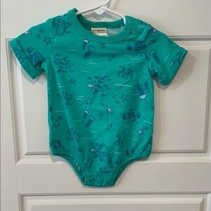 First Impressions Boy SunSuits Seaside Green